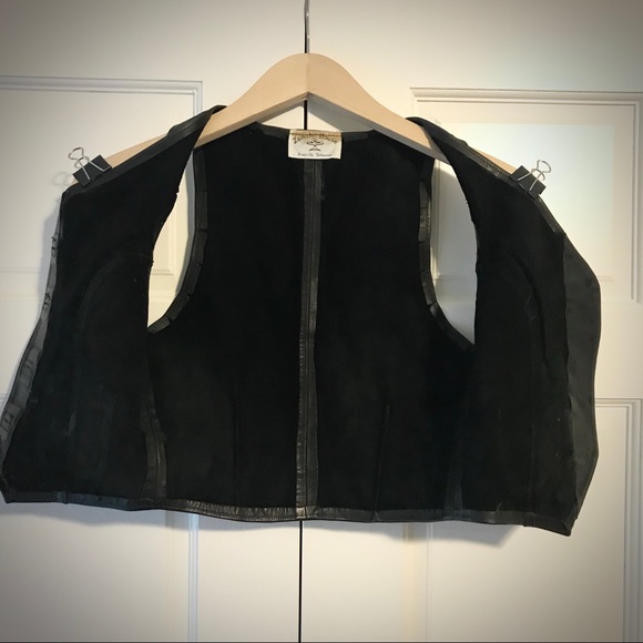 Vintage Genuine Leather Vest - Picture 7 of 10